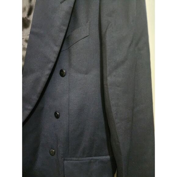LUBIAM 1911 Blue Sport Coat Wool Italy Made US 50 L - Picture 7 of 14